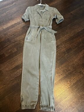 PAIGE Olive Green Shirt Jacket